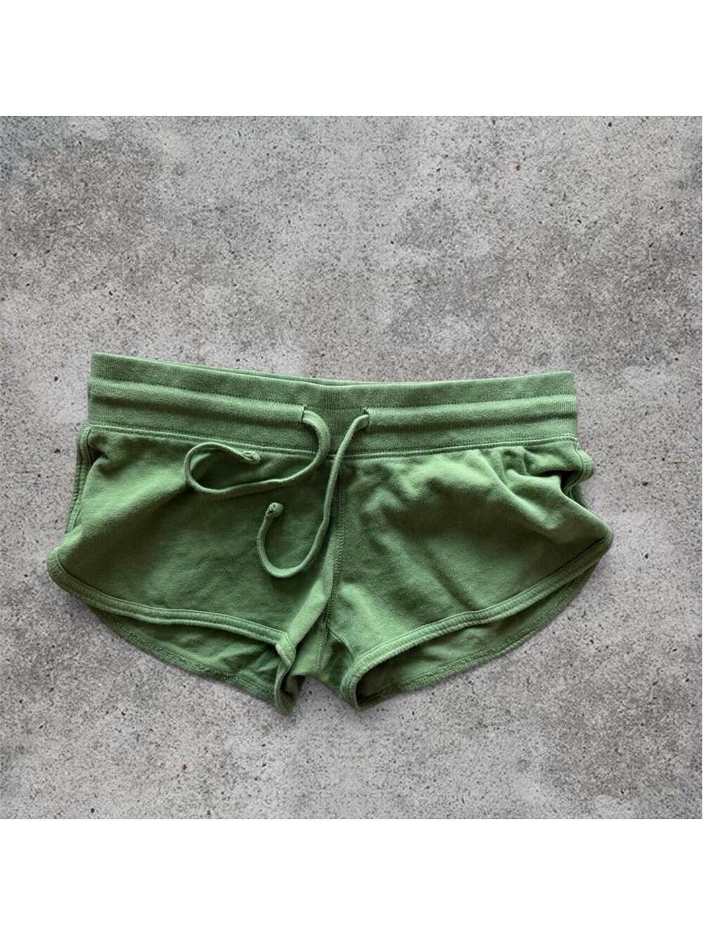 Brandy Melville matcha green sweat shorts
